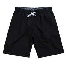 Пляжные шорты легкие тонкие доска Шорты купальные костюмы доска для плавания Шорты мужские плавательные трусы Плавание Шорты одноцветное Бермуды