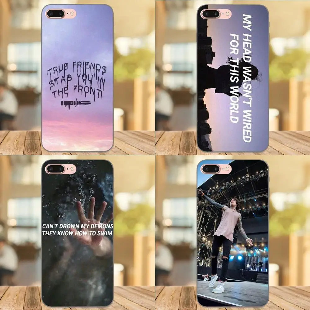 

New Bring Me The Horizon Bmth TPU Fashion Case Cover For Apple iPhone 4 4S 5 5S SE 6 6S 7 8 Plus X XS Max XR