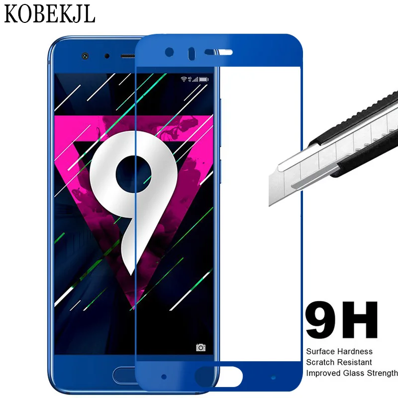 Закаленное стекло для Huawei Honor 9 защита экрана STF-L09 Honor9 экран защитный H с полным
