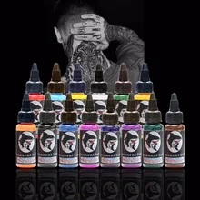 14 бутылка 30 мл натуральные растения пигмент татуировки перманентный макияж Чернила для татуировок пигмент для тела Профессиональный красота Искусство поставки