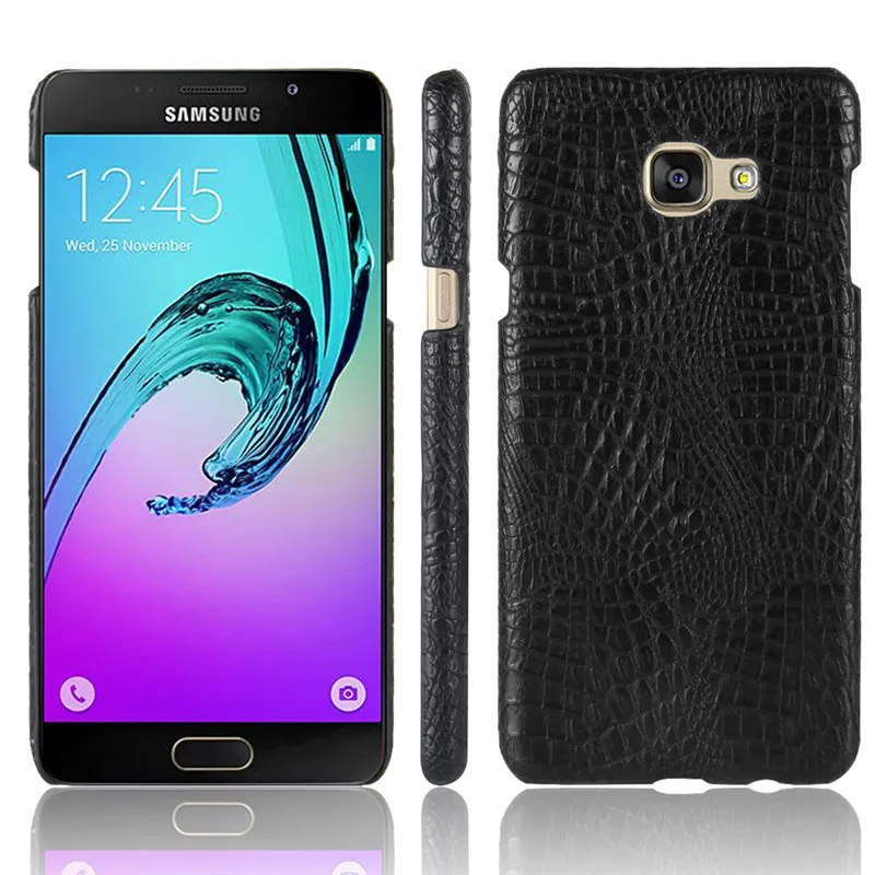 For Samsung Galaxy A5 2016 Case Luxury PU Leather Hard Plastic Back Cover Phone 6 A510 A510F | Мобильные телефоны и
