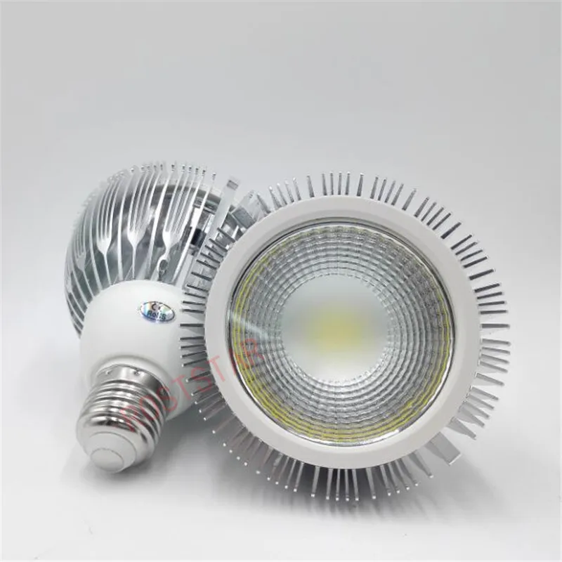 무료 배송 Par38 LED 전구 COB 20W E27 스포트 라이트 SMD 파 38 빛 에너지 절약 램프 따뜻한 | 차가운 흰색 85-265V CE & ROHS 20 개/몫