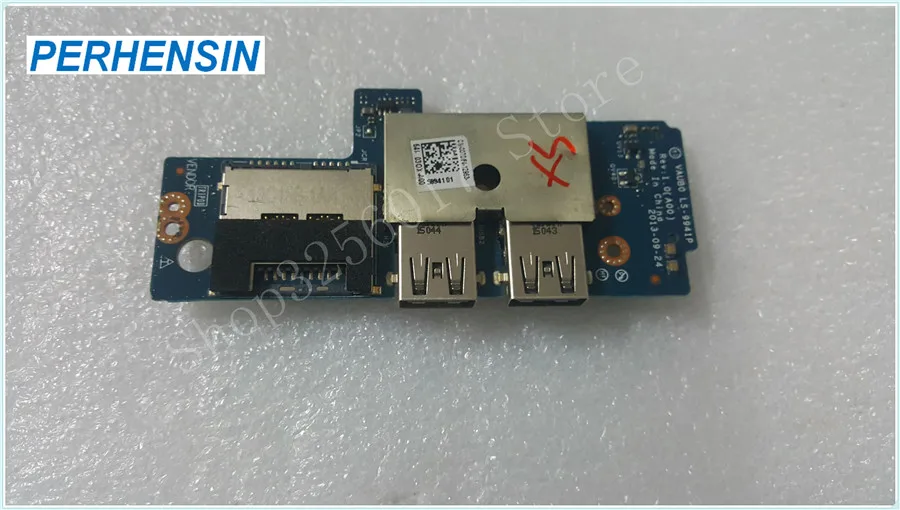 Оригинальный аккумулятор для ноутбука DELL XPS 15 9530 USB/РТК Дочерняя плата LS-9941P VAUB0 07DF4