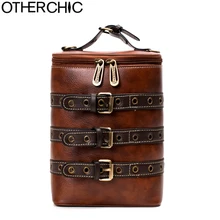 Otherchic PU модные кожаные Ремни женщин Сумки старинные плеча Сумки Crossbody сумки подросток женщины Рюкзаки SAC L-7N08-02