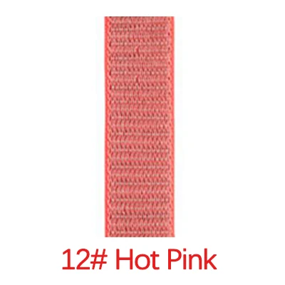 12 Hot Pink Laforuta нейлоновый ремешок для samsung Galaxy Watch активный ремешок Galaxy 42 мм ремешок классический S2 ремешок 20 мм быстросъемный ремешок для часов петля - Цвет ремешка: 12 Hot Pink