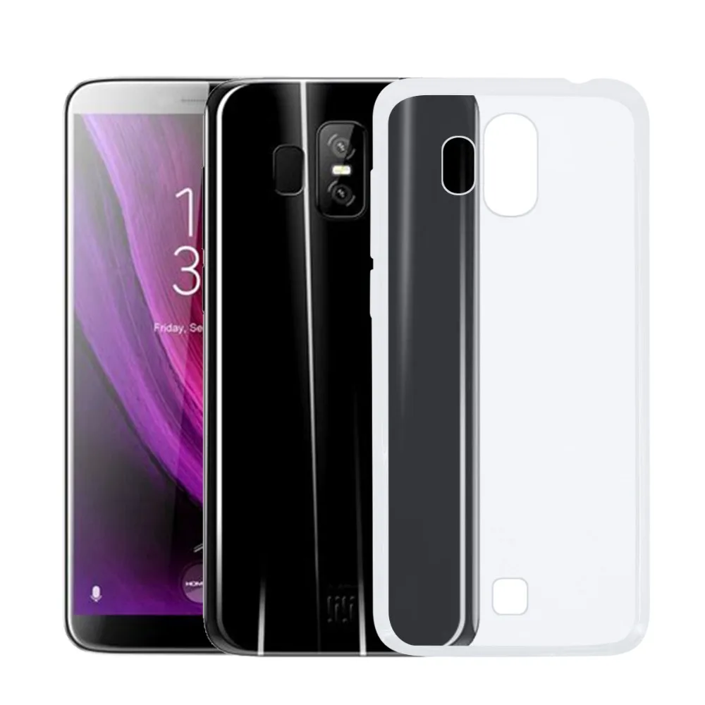 

luxury Full Protect Anti-knock TPU Silicone Transparent Back Cover Case For Homtom S7 for phone cases cover