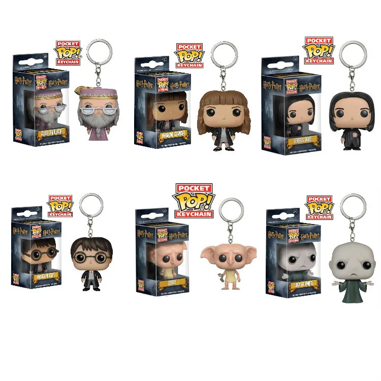 

2019 Hot New Funko pop Game of Thrones Harri Potter KeyChain Accessories figures model toy gifts Collection For MenOr WomenModel