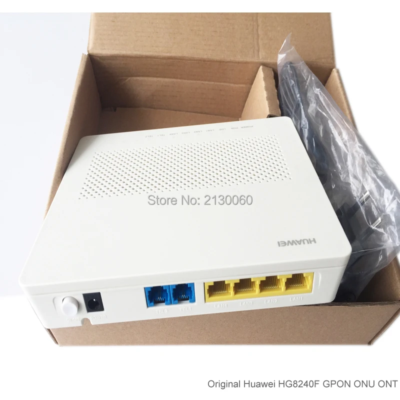 Бесплатная доставка HUAWEI HG8240F GPON ONU ONT 4 ethernet и 2 голосовых порта той же функции, что HG8346R