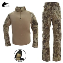 Военные камуфляжные тактические костюмы Frogman, тактическая одежда для морпехов, униформа для мужчин и женщин с защитным снаряжением BF049