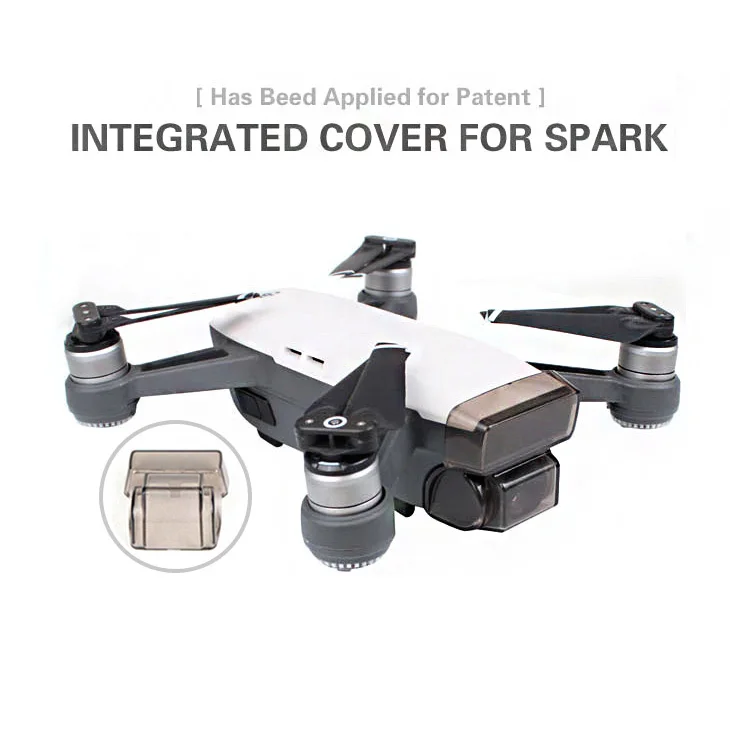 

Integrated Cover for DJI SPARK Gimbal/ Camera/ Front 3D Sensor System Screen Protector Dustproof Bumprooof Quick mount/dismount