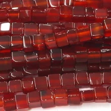 Натуральный красный агат квадратной прямоугольной формы свободные каменные бусины подходят для ювелирных изделий DIY ожерелья или браслеты 1" 03711