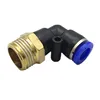 Envío gratis 10 unids/lote conector neumático rápido empujar en el conector de tubería de PL6-2 PL6-02 PL6-01 PL6-M5 PL12-03 PL8-02 PL10-02 ► Foto 1/6