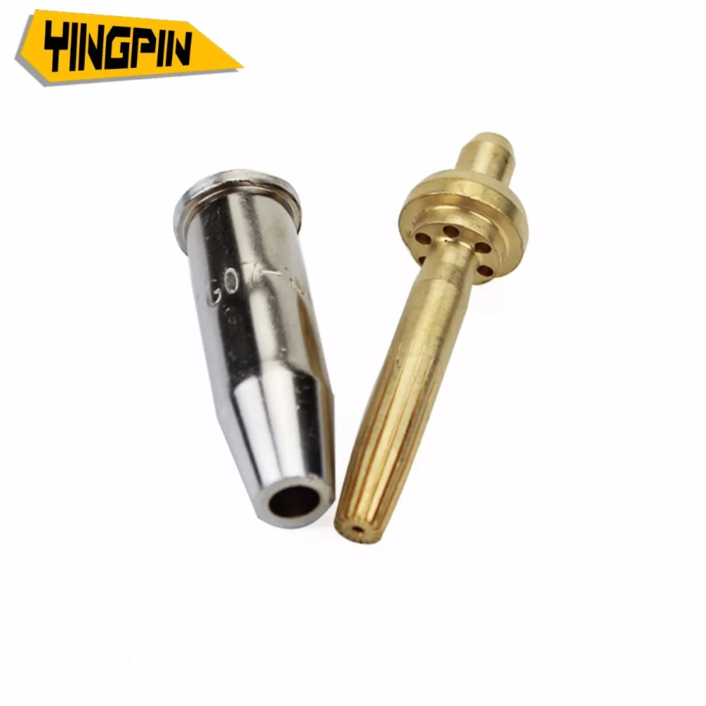 

G07-30/100/300 split stainless steel plasma gas cutting nozzle,propane cutting nozzle,cutting torch,plum blossom cutting nozzle.