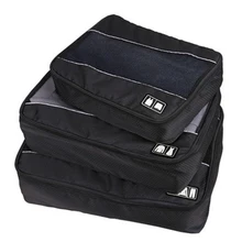 Reise aufbewahrungstasche große kapazität tragbaren beutel kleidung tidy organizer reise zubehör verpackung würfel sets reisetasche 387