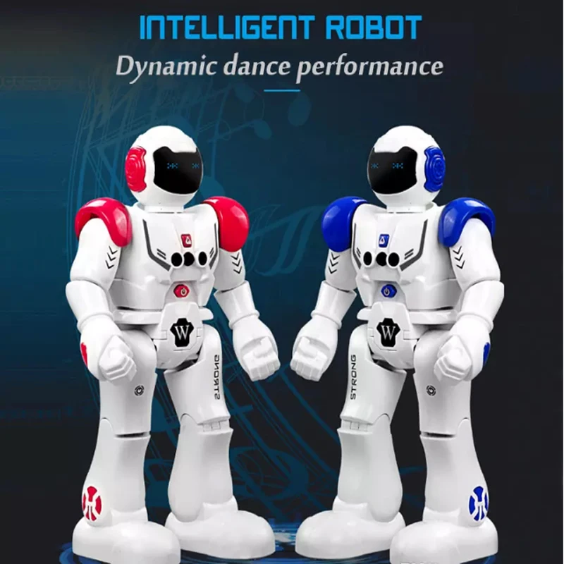Remote Control Smart Program Intelligent Robot Walk Slide Dance Music Talk Demostration Interactiv Gesture Inductive Warrior Toy