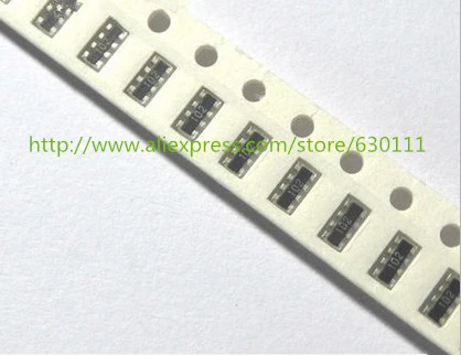 Red de resistencia SMD 8 Pin ( 2*4 P ) 5% 1000K 100KΩ 100Ω 0603-completo rango de valores Red de resistencia SMD 8 Pin ( 2*4 P ) 5% 1000K 100KΩ 100Ω 0603-completo rango de valores