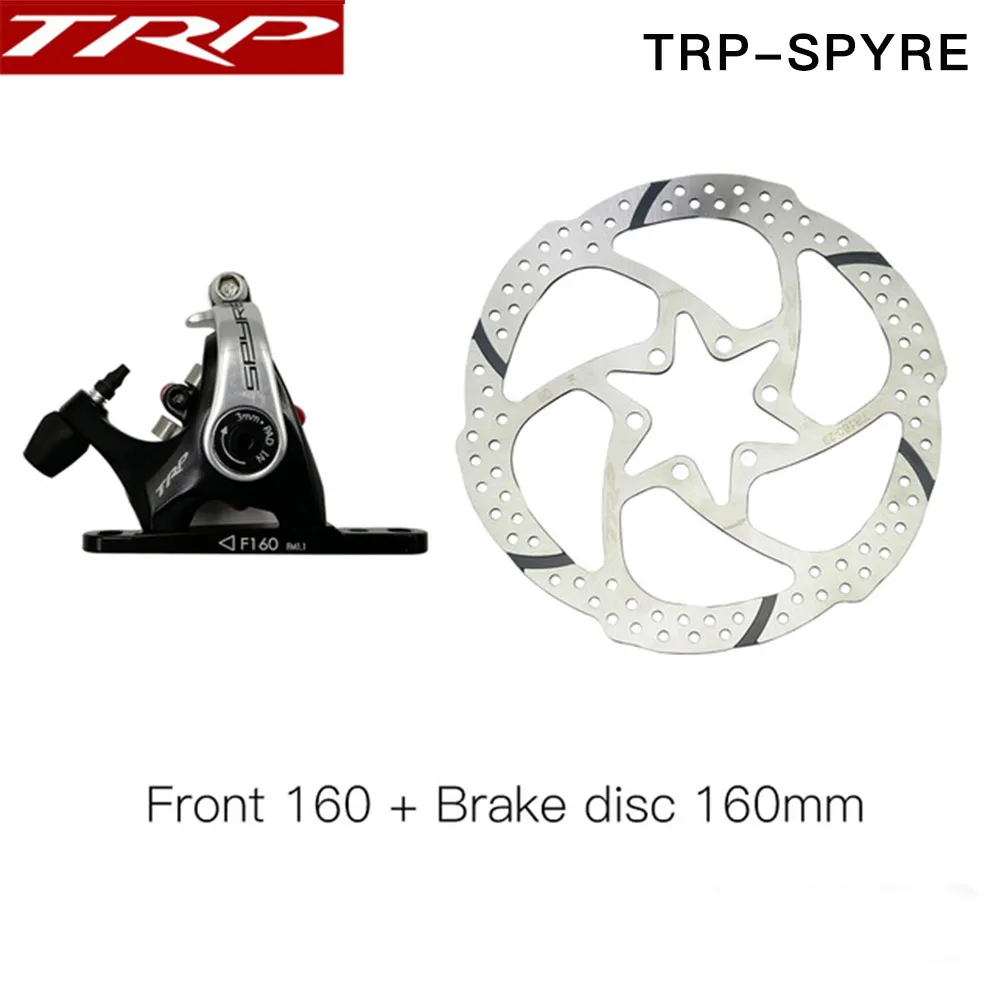 TRP Spyre Mechanical Disc Brake Caliper Front Rear 140 160mm Dual Side Actuation