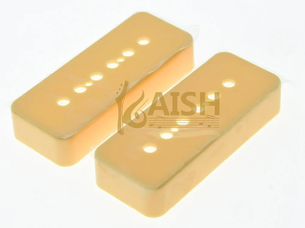 Kaish 2 Pz Crema Lp Soap Bar Chitarra Pickup Covers P90 Pickup Cover Adatto Lp