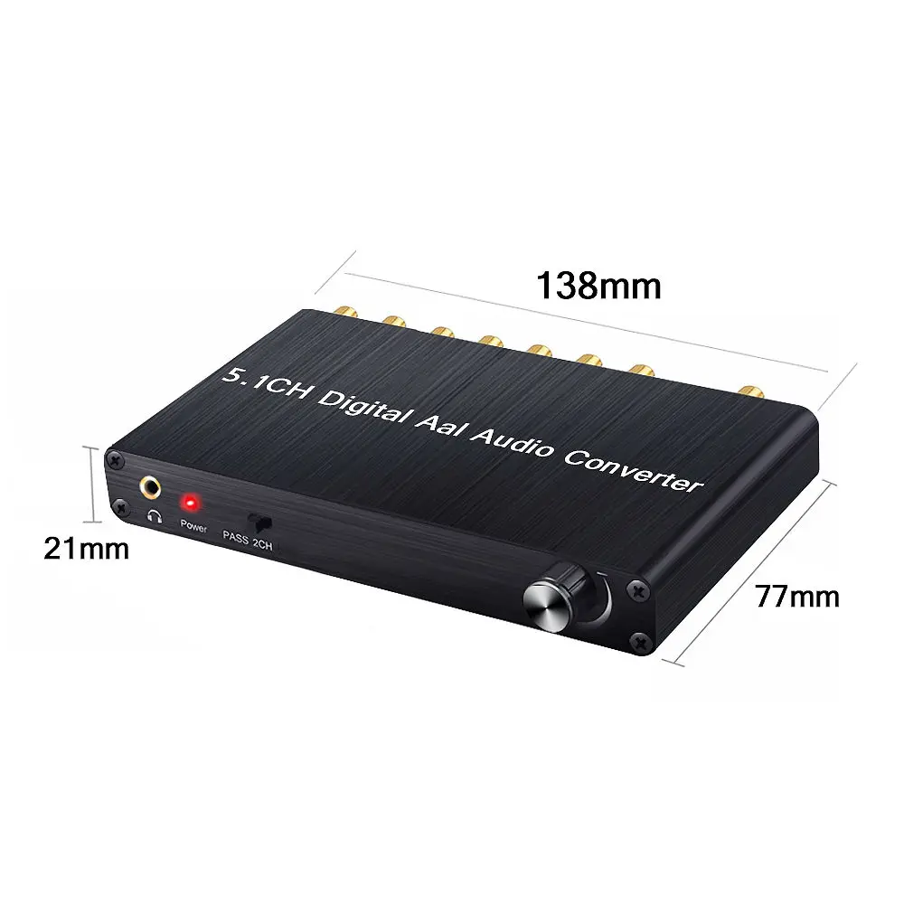 Купить unstincer по SPDIF и RCA 5, 1 цифровой аудио декодер конвертер с ...