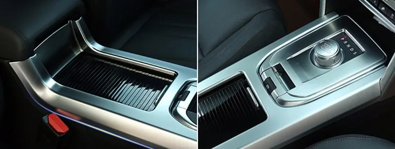 CNORICARC хромированная ABS стильная Центральная панель переключения передач накладка наклейки для Land Rover Discovery Sport-18 автомобильные аксессуары