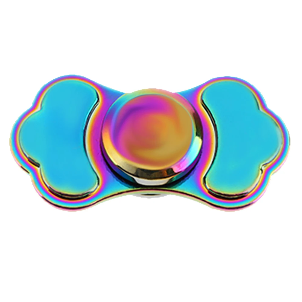Colorful Fidget Spinner Metal Alloy EDC Hand Spinner Anti Stress Reliever ADAD Decompression Toy Fast Rotation