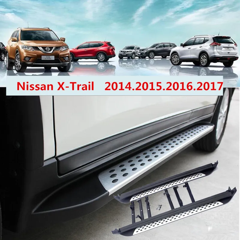 

For X-Trail X Trail 2014 2015 2016 Car Running Boards Auto Side Step Bar Pedals Brand New Nerf Bars