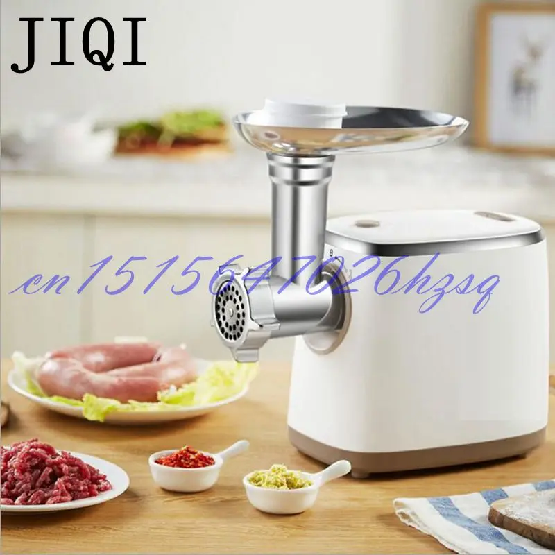JIQI 400 Вт бытовая электрическая мясорубка многолитейная для колбасы/Овощной