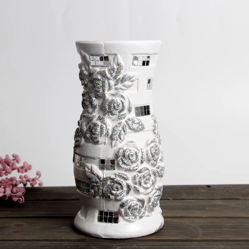 

Modern Porcelain Vase Fashion Flower TableTop Decorative Ceramic Vases Room Study Home Wedding Decoration Office Decor Ornament
