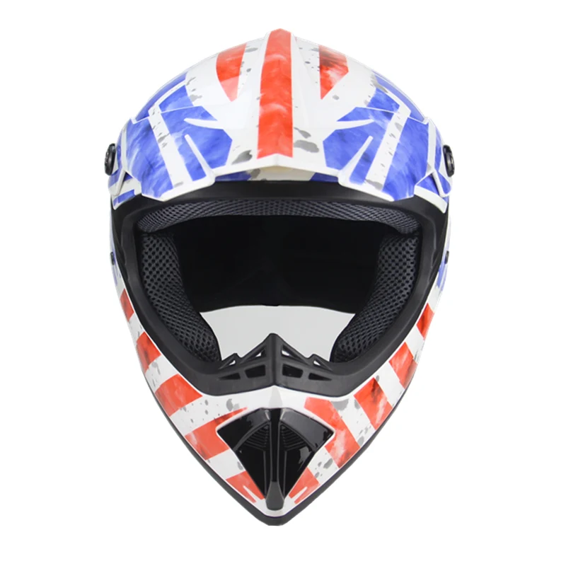 Tanie Super lekki kask motocyklowy wyścigowy kask rowerowy Cartoon dzieci ATV motor terenowy downhill mtb DH krzyż kask capacetes