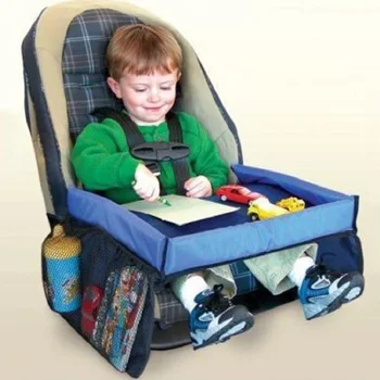 

Kids car seat tray Children's toys to receive waterproof table table receive a bag of on-board receive waterproof tray table toy