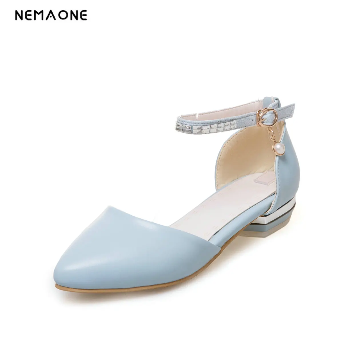 

NEMAONE Women sandals new arrival summer high quality low heel sandals women fashion mujer sandalias