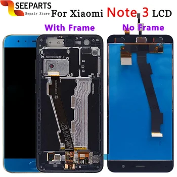

Original 5.5" Xiaomi Mi Note 3 LCD Display+Touch Screen Panel Fingerprint FPC Digitizer Phone Xiaomi Mi Note 3 Display Replace