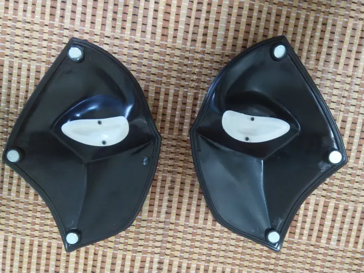 new marvel Halloween deadpool Costume lenses Eyes mask Frames lens with magnet Cosplay/1 pairs