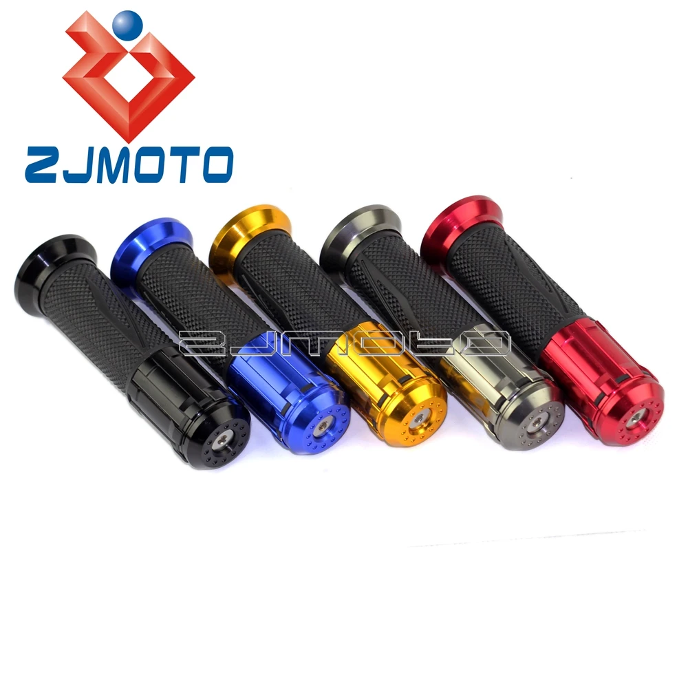 Мотоцикл ZJMOTO 7/8 &quot22 мм золото Алюминий универсальный мотоцикл Отопление ручка с