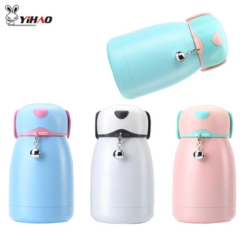 

YIHAO 300ML High Quality Hot Sale Creative Dog Mug Medical Vacuum 304 Stainless Steel Potbell Cup Vacuum Flasks Cup