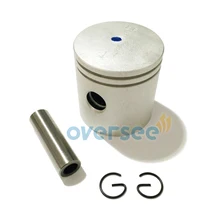 6L5 11631 00 Piston Set STD For Yamaha 3HP Outboard engine boat Motor brand new aftermarket