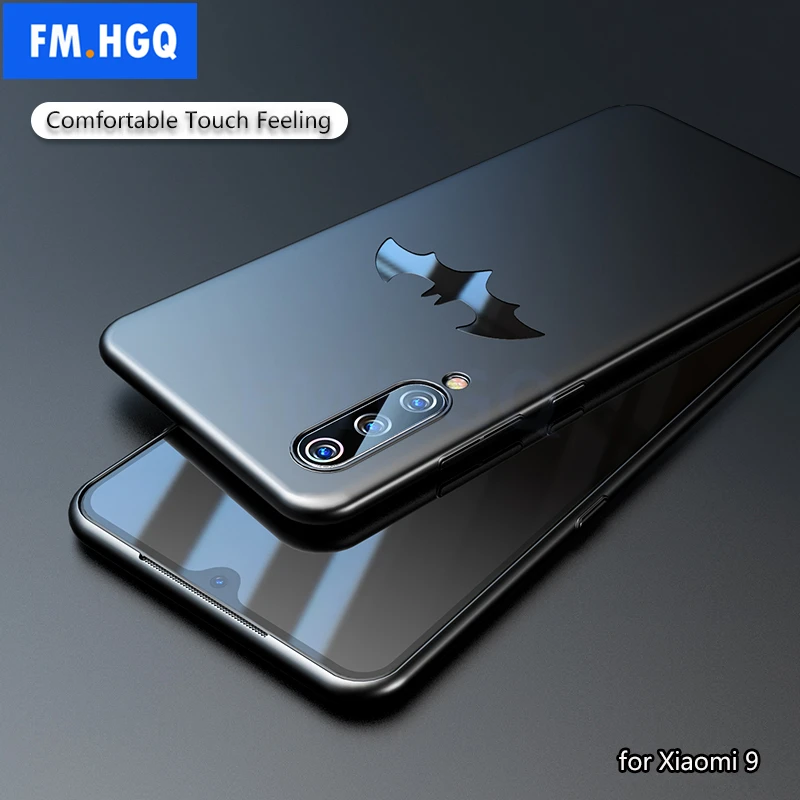 Luxury Phone Case for Xiaomi Mi 9 9 SE Ultra Thin Matte Car Magnetic Holder Case for Xiaomi Mi 8 lite PC Hard Case Cover Fundas