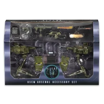 

14-pack NECA ALIENS Uscm Arsenal Accessory Set PVC Action Figures Collectible Model Toys