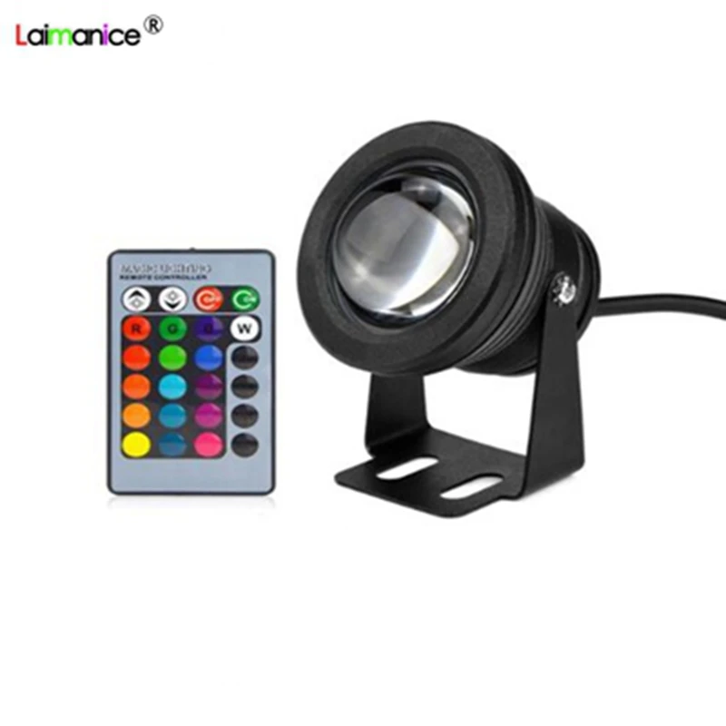 10 W reflector LED bajo el agua RGB luz Led impermeable IP67 al aire libre iluminación fuente Focos LED Piscina de luz de la lámpara 10 W reflector LED bajo el agua RGB luz Led impermeable IP67 al aire libre iluminación fuente Focos LED Piscina de luz de la lámpara