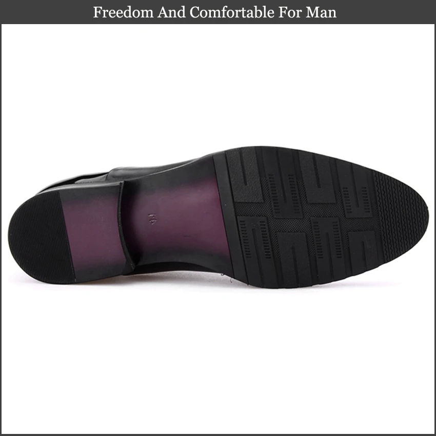 Новое поступление Лакированная кожа формальные ручной работы Мужская бейсболка носком острый носок ручной работы Для мужчин; Свадебная