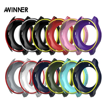

AWINNER Silicone Protect Cases for Samsung Gear S3 Frontier shell Rubber Band Cover Colorful Smart Watch Silicone Protective