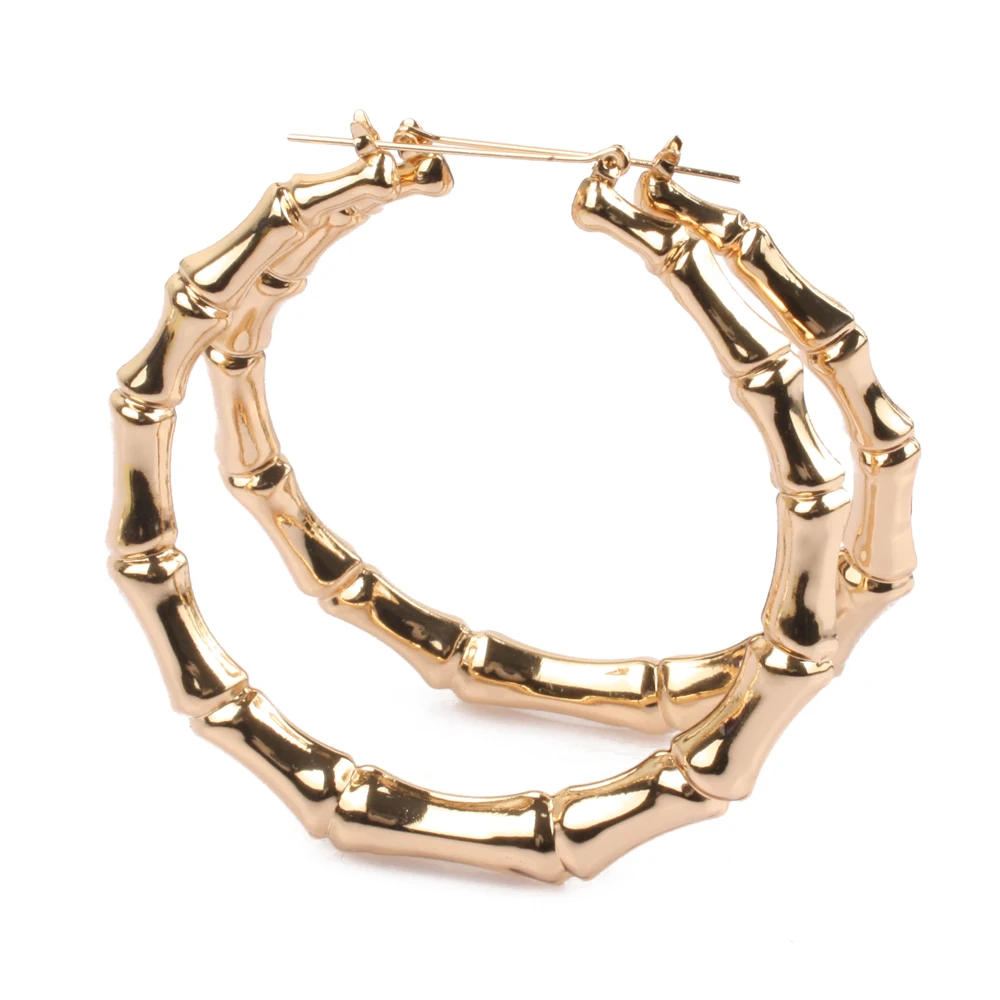 Online Buy Wholesale gold bamboo earrings from China gold bamboo
