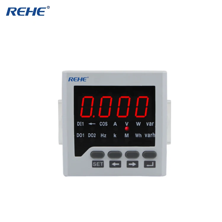 

REHE RH-D61 72*72MM Intelligent Analog AC Ammeter Electricity Autometer Power Monitor Multifunctional Meter