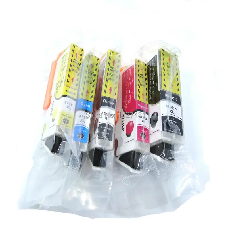 

YOTAT Compatible ink cartridge PGI470 CLI471 PGI 470 CLI 471 PGI-470 CLI-471 for Canon PIXMA MG5740 MG6840 TS5040