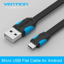 Vention Micro USB 2.0 Cable Mobile Phone Cable 1m/1.5m/2m Data Sync Charger Cable for Android HTC Samsung SONY
