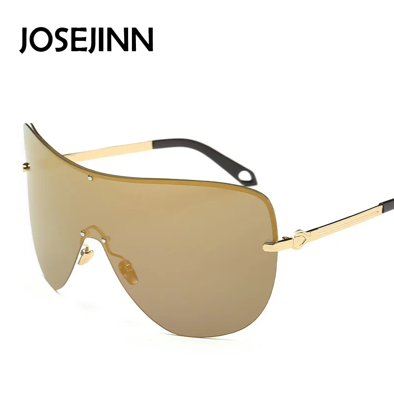

Large Oversized Shield Polarized Mirrored Sunglasses For Women Men