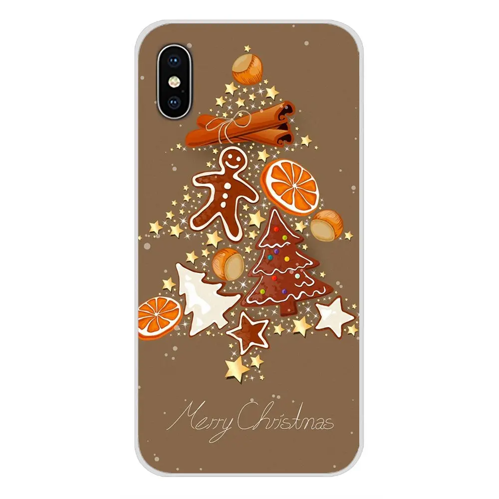 Мягкий прозрачный чехол для Xiaomi Mi6 A1 5X 6X Redmi Note 5 5A 4X 4A 4 3 Plus Pro pocophone F1 Merry christmas Happy New