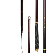Поток стержень Портативный углеродного волокна поток удочки для рыбалки Canne супер светильник Супер жесткий 3,6/4,5/5,4 м ручная палка рыболовные снасти
