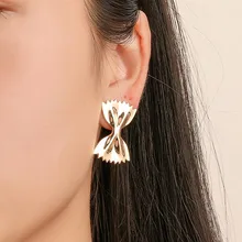 Timlee E163 новые оригинальные Милые складные серьги-гвоздики из сахарной бумаги, модные ювелирные изделия