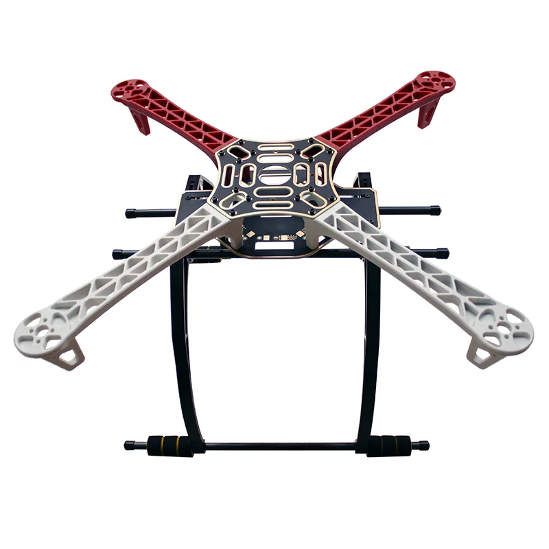 

F450 450 Frame Quadcopter MultiCopter Frame Kit W/ Black Tall Landing Gear Skid for FPV Quadcopter F450 F550 SK480